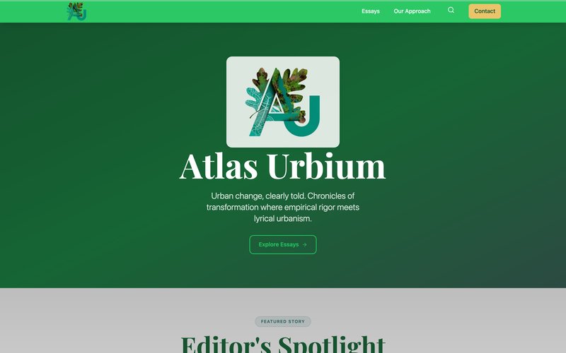 Atlas Urbium screenshot